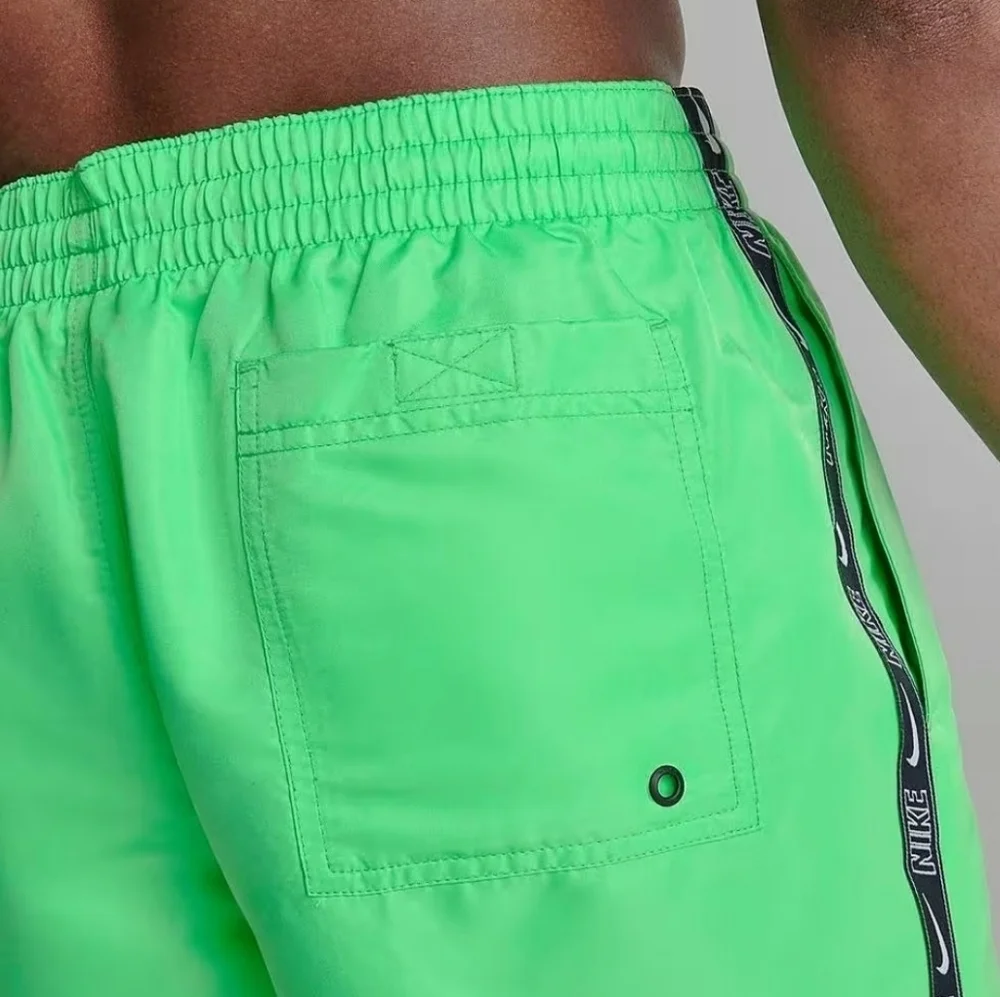 Nike Men's Green Swim Shorts Size Medium